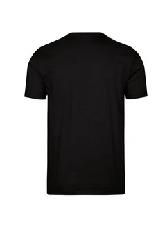 Trigema T-Shirt TRIGEMA V-Shirt DELUXE Schwarz