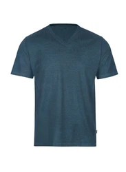 Trigema T-Shirt TRIGEMA V-Shirt DELUXE 