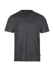 Trigema T-Shirt TRIGEMA V-Shirt DELUXE Dunkelgrau/Grau/Dunkelblau Trigema T-Shirt TRIGEMA V-Shirt DELUXE Dunkelgrau/Grau/Dunkelblau