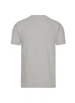 Trigema T-Shirt TRIGEMA V-Shirt DELUXE Grau/Hellgrau