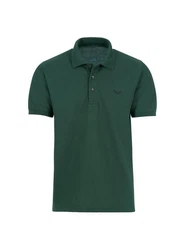 Trigema Poloshirt Dunkelgrün/Grün