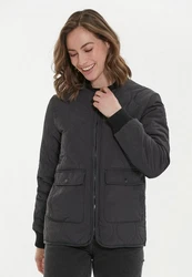 WEATHER REPORT Steppjacke Eilish Schwarz/Dunkelgrau