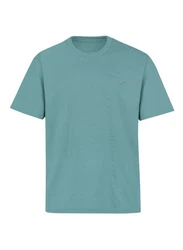 Trigema T-Shirt Heavy Oversized  Blau/Türkis/Hellblau/Grün