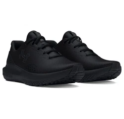 Under Armour UA Charged Surge 4 Laufschuh Schwarz/Dunkelblau/Blau/Rot