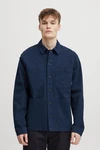 Blend Kurzjacke BHOuterwear Dunkelblau/Hellblau/Blau
