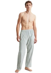 Marc O'Polo Pyjamahose Grün/Hellgrün/Dunkelgrün