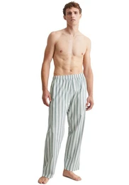 Pyjamahose mit klassischem Streifendesign