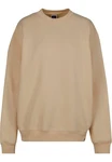 DEF Sweater Crewneck Khaki/Beige/Weiß