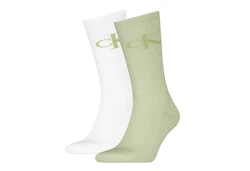 Calvin Klein Jeans Socken CKJ MEN SOCK 2P MONOGRAM Grün/Hellgrün/Dunkelgrün/Khaki