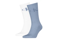 Calvin Klein Jeans Socken CKJ MEN SOCK 2P MONOGRAM Hellblau