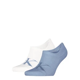 Flinge CKJ MEN FOOTIE HIGH CUT 2P MONOGRAM (2-Paar, 2 Paar) mit stilvollem Logodetail