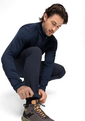 Maier Sports Funktionshose Perlit Dunkelblau/Blau