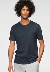 OTTO Products T-Shirt Basic Dunkelblau/Dunkelgrau/Blau