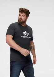 ALPHA INDUSTRIES T-Shirt Grau/Schwarz/Dunkelgrau/Hellgrau/Blau/Hellblau/Dunkelblau