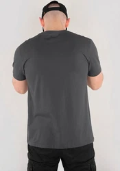 ALPHA INDUSTRIES T-Shirt Grau/Hellgrau/Dunkelgrau/Dunkelgrün