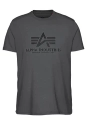 ALPHA INDUSTRIES T-Shirt Grau/Hellgrau/Dunkelgrau/Dunkelgrün
