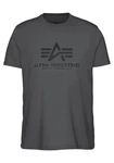 ALPHA INDUSTRIES T-Shirt Grau/Hellgrau/Dunkelgrau/Dunkelgrün