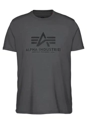 ALPHA INDUSTRIES T-Shirt Grau/Hellgrau/Dunkelgrau/Dunkelgrün