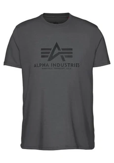 ALPHA INDUSTRIES T-Shirt Grau/Hellgrau/Dunkelgrau/Dunkelgrün
