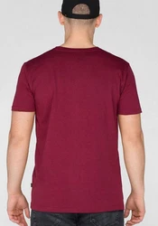 ALPHA INDUSTRIES T-Shirt Rot/Dunkelrot/Rosa/Fliederfarben/Lila/Bordeaux