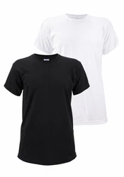 Fruit of the Loom T-Shirt (Packung, 2-tlg) Weiß/Schwarz/Dunkelblau