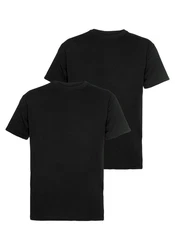 Fruit of the Loom T-Shirt (Packung, 2-tlg) Schwarz