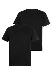 Fruit of the Loom T-Shirt (Packung, 2-tlg) Schwarz