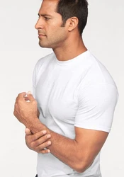 Fruit of the Loom T-Shirt (Packung, 2-tlg) Weiß/Grau/Creme