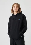 Cleptomanicx Kapuzensweatshirt Hooded Embro Gull 2 schwarz