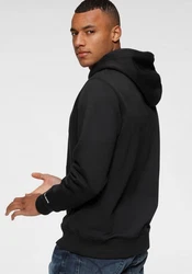 Calvin Klein Jeans Kapuzensweatshirt CK ESSENTIAL HOODIE Schwarz/Dunkelbraun/Khaki