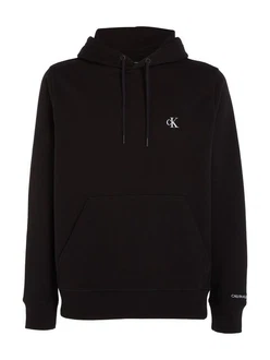 Calvin Klein Jeans Kapuzensweatshirt CK ESSENTIAL HOODIE Schwarz/Dunkelbraun/Khaki