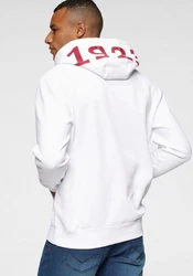H.I.S Kapuzensweatshirt mit Print und Badge 