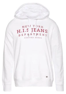 H.I.S Kapuzensweatshirt mit Print und Badge