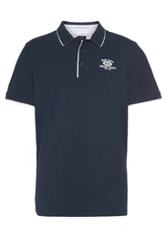 Poloshirt Kurzarm, schmal geschnitten, mit Polokragen, aus Piqu-Stoff