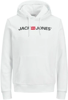 Jack & Jones Hoodie Corp Sweat Hood Kapuzen Sweatshirt Jumper Reg Fit (3477) Schwarz/Weiß/Hellblau/Creme/Blau/Rot