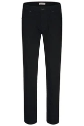bugatti 5-Pocket Hose mit Power Stretch Schwarz/Rot