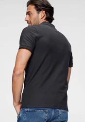 KangaROOS Poloshirt Kurzarm Dunkelblau/Schwarz/Rot