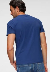 KangaROOS T-Shirt Kurzarm Rundhals Dunkelblau/Blau