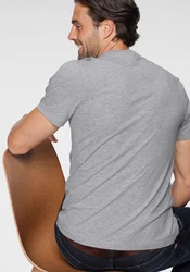 KangaROOS T-Shirt Kurzarm Rundhals Grau/Hellgrau/Rosa