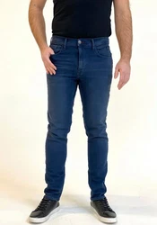 Blend 5-Pocket-Jeans TWISTER Regular Fit Dunkelblau/Blau/Hellblau