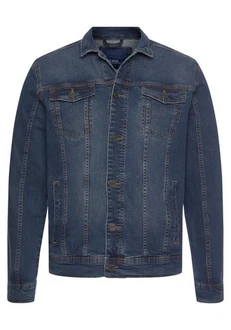 Blend Jeansjacke (1-St) Dunkelblau/Hellblau/Blau