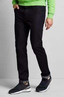 bugatti 5-Pocket Jeans Dunkelblau/Schwarz/Blau