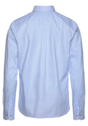 FYNCH-HATTON Langarmhemd mit Button-Down-Kragen Blau/Hellblau