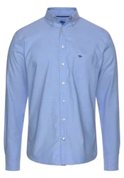 FYNCH-HATTON Langarmhemd mit Button-Down-Kragen Hellblau/Blau