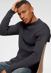 Bruno Banani Stehkragenpullover 