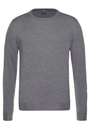 Rundhalspullover Strick Casual moderner Strickpullover