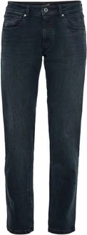 camel active 5-Pocket Jeans Woodstock Denim Dunkelblau/Blau