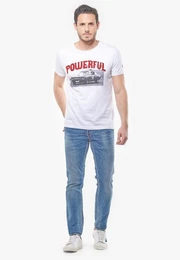 Bequeme Jeans im lssigen Washed-Look