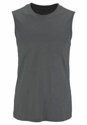 H.I.S Muscleshirt mit Rundhalsausschnitt (Packung 3-tlg) Dunkelgrau/Hellgrau/Grau