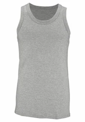 H.I.S Tanktop Unterhemd Herren 3-tlg Rundhals Weiß/Creme